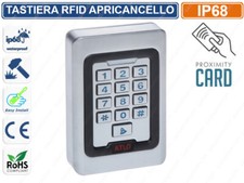 TASTIERA METALLO RFID