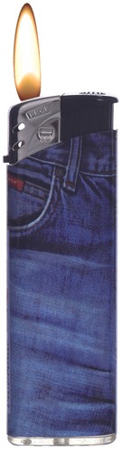 Accendino elettronico jeans - jeans, dl
