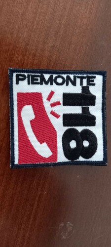 Patch 118 piemonte ricamato - patch, cm