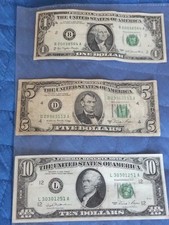 Lotto banconote dollari - 3,