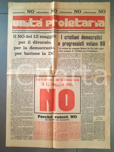 1974 unita proletaria - unita',