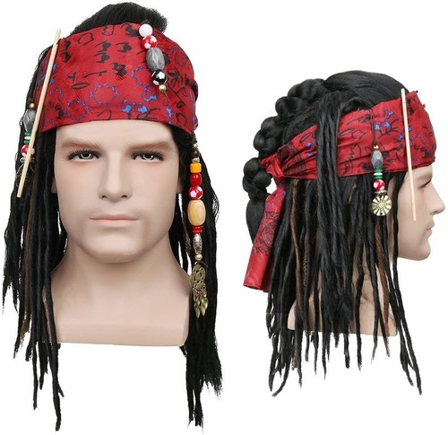 Parrucca deluxe pirata - deluxe,