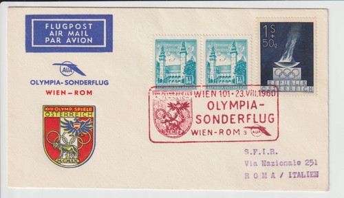 Busta olimpiadi 1960 volo - 1960,