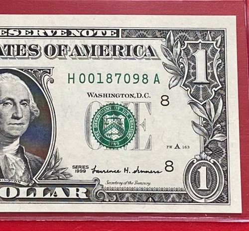 Banconota dollaro 1999 - banconota, 1