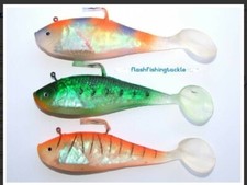 FFT SUPER CATCH 3x120g SHAD 6/0 GANCIO BARCA BASSO RELITTO KAYAK PIKE PESCA MARE