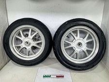 COPPIA RUOTE CERCHI GOMME GARELLI TIESSE 50 4T 2008-2010 (JS570)