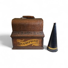 Antico grafofono tipo AT 1897