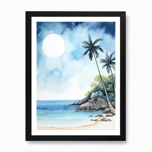 Watercolour anse lazio - anse,