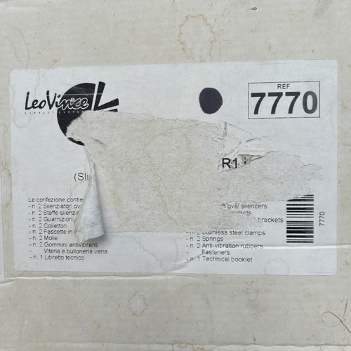 Marmitta leovince sbk 7770 - marmitta,