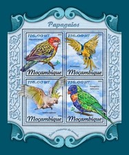 Francobolli Pappagalli MNH