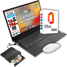 Lenovo Notebook Nuovo • Ram 16Gb • Cpu Intel N4500 • Monitor 15.6" Full HD • Ssd