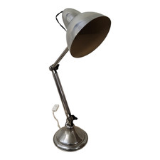 Lampada da scrivania in metallo cromato Super Chrome, Francia, degli anni '30