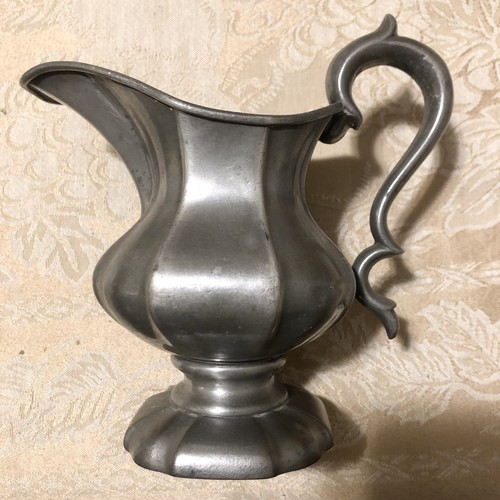 Antica brocca peltro james - brocca,