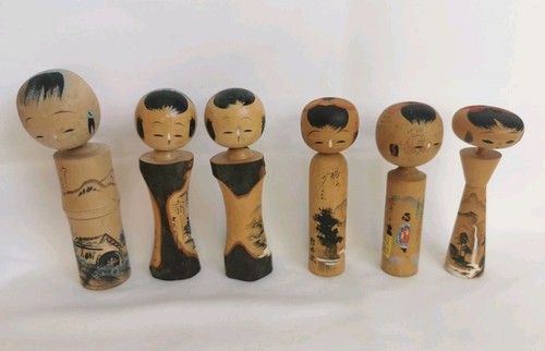 Kokeshi lot poupées - de,