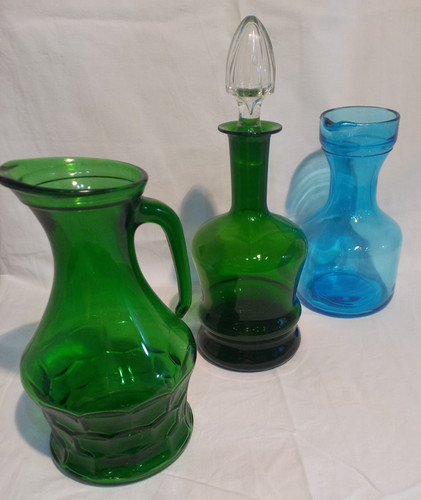 Caraffa bottiglia brocca vetro - caraffa,
