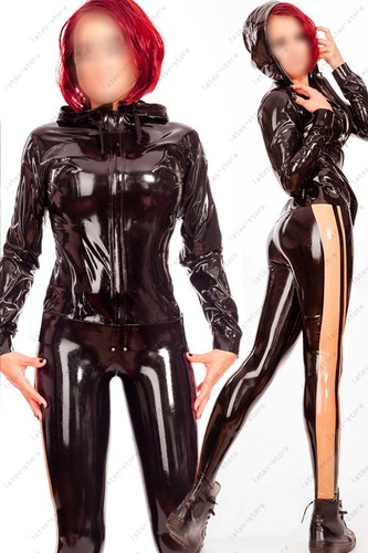 Latex gummi rubber outfits - latex,
