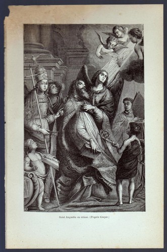 Xilografia 1891 san sant - san, sant'