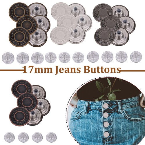 Ottone jeans bottoni con - bottoni, perni