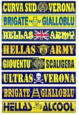 VERONA 8 ADESIVI PLASTIFICATI