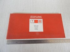 1972 ORIGINAL OWNER'S MANUAL