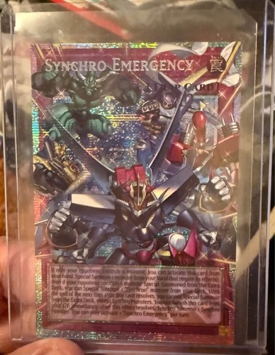 Yugioh synchro emergency - synchro,