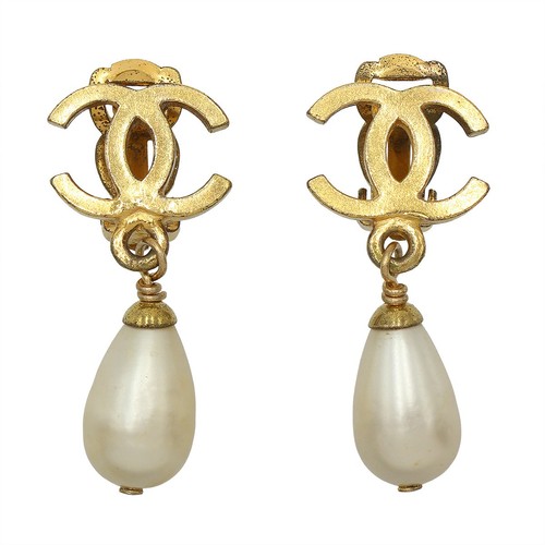 Orecchini chanel oro - chanel, perle