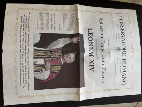 Osservatore romano papa nuovo - ,