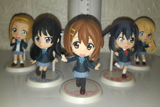K-ON - SET COMPLETO DI 5 CON STRUMENTI MUSICALI - ANIME MANGA FIGURE