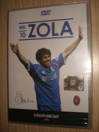 Dvd gianfranco zola - zola, mr.10