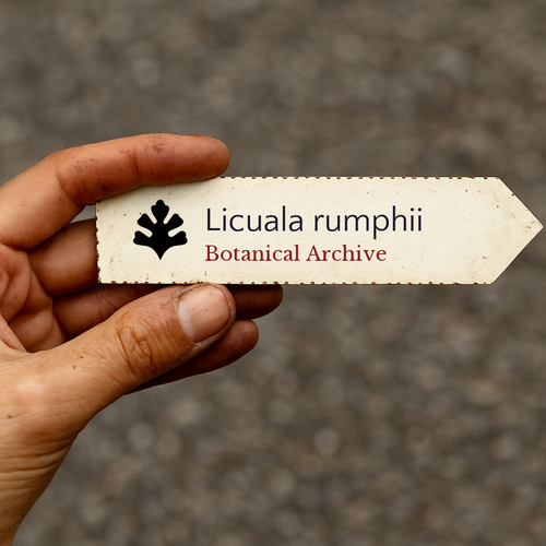 Licuala rumphii seeds - licuala,