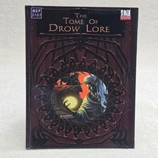 The Tome of Drow Lore Mongoose d20 Guida Rigida per D&D