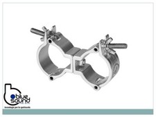 PROTRUSS C6015A DOPPIO CLAMP GANCIO ALISCAF IN ALLUMINIO PER TRALICCI LUCI 