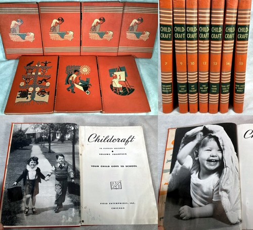 Vintage 1954 childcraft - 7,
