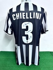 MAGLIA JUVENTUS CHIELLINI MATCH WORN INDOSSATA SHIRT JERSEY COA 2013/2014