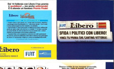 QUOTIDIANO LIBERO - 16 SCHEDE NUOVE CONCORSO A PREMI "LIBERO TUTTI" 2006