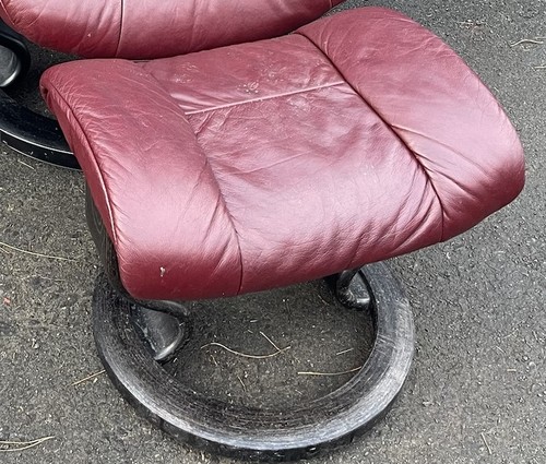 Pouf poggiapiedi ekornes - pouf,