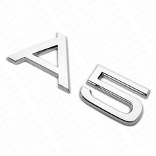 Audi A5 Chrome Rear A5 Emblem