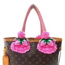 Copri manico uncinetto fatto a