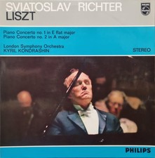 Liszt – Concerto Per Pianoforte N. 1 & 2 / Kondrashin, Richter - LP