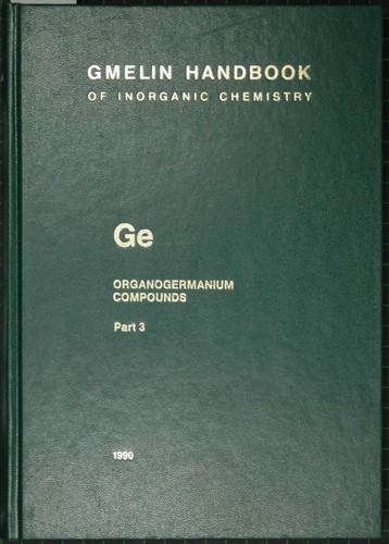 Gmelin organogermanium - ge,