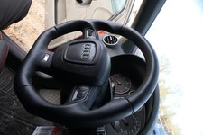 Volante pelle 3 raggi - a3, 8p
