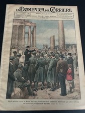 La Domenica del Corriere 16 1924 Roma Urbe Westminster Londra Lancio della Torta