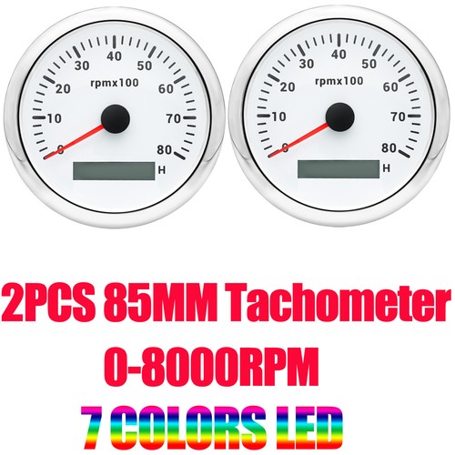 2pz 85mm tachimetro 8000rpm - 85mm, 0-8000rpm