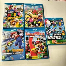 Lotto Wii U Mario Bros. Nintendo - party, tennis, paper, 3d world, new super