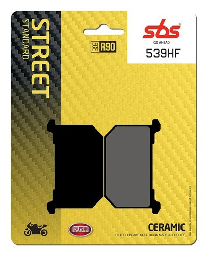 Sbs 539hf pastiglie freno - sbs,