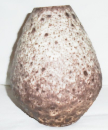 Vaso cratere croccante marrone