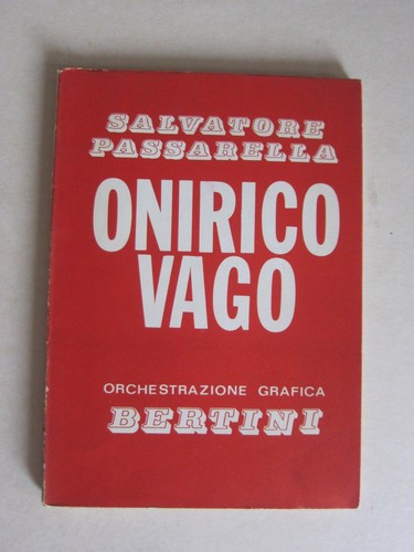 Libro artista onirico vago - libro,