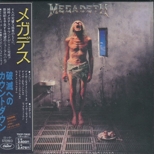 Megadeth 3cd lot countdown - megadeth, lot–