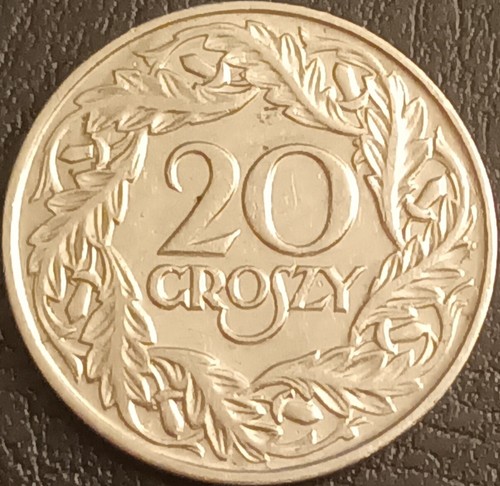 Polonia moneta croszy 1923 - moneta,