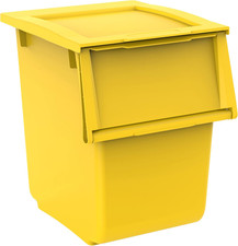 91848 Contenitore Ecobin 25, Giallo, 25 Litri